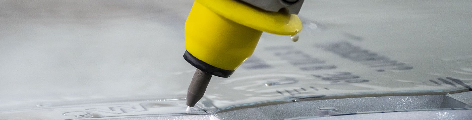 Yellow waterjet