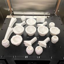 completed tray ready for the wash
station